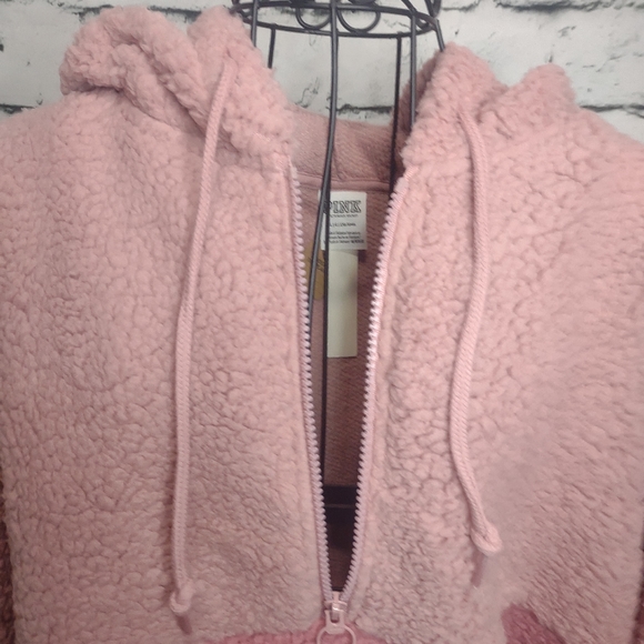 Victoria's Secret PINK Sherpa Hooded Pullover - Picture 9 of 15
